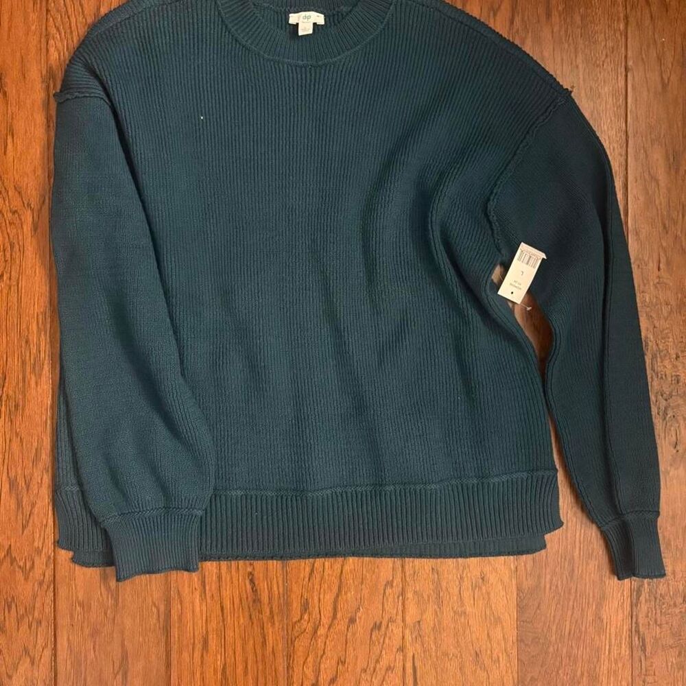 Women's Green and Blue Jumper